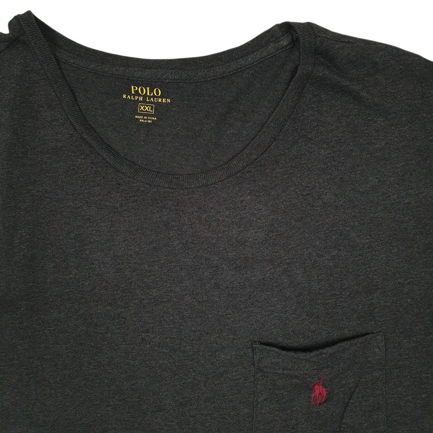 Mens Grey Polo Ralph Lauren   T Shirt