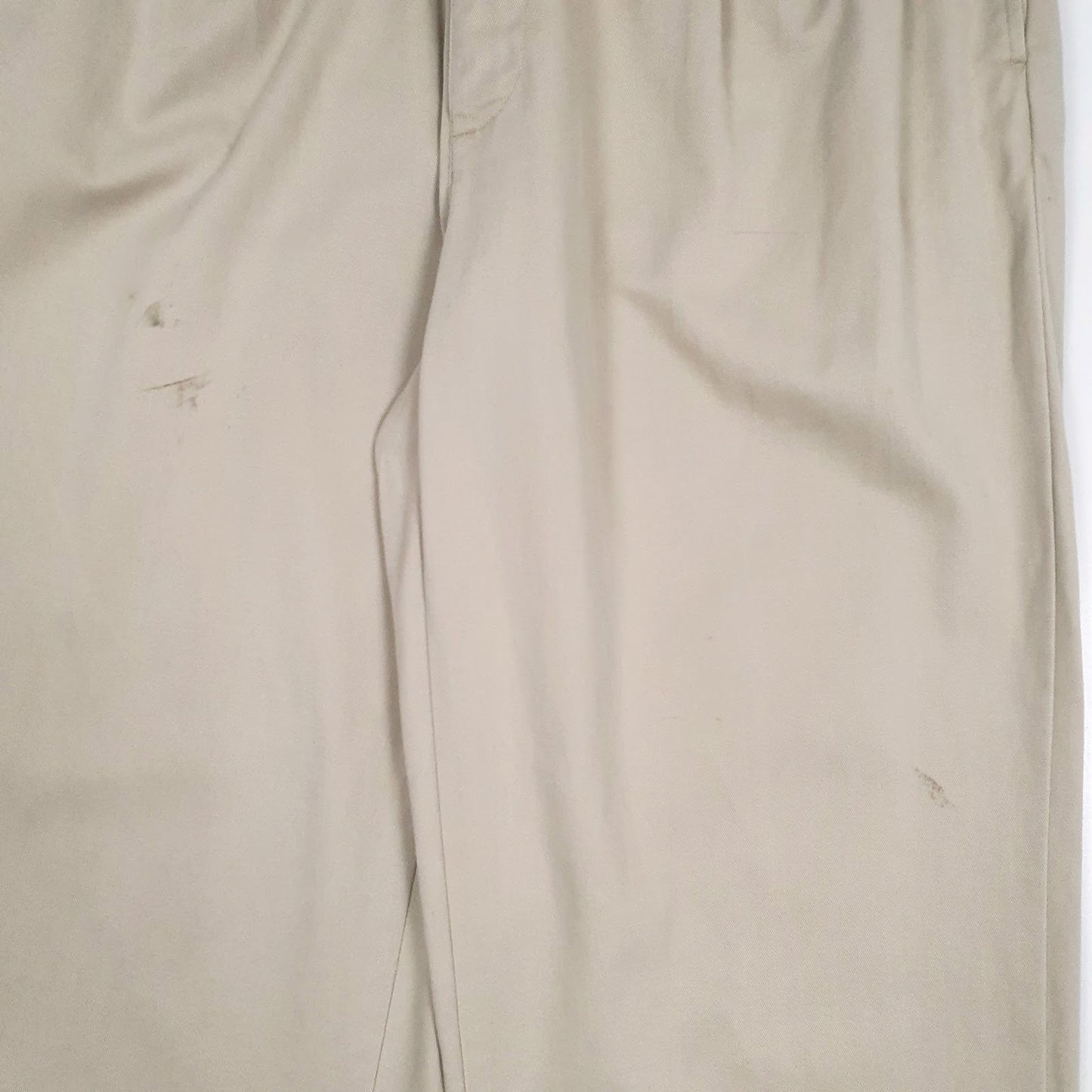 Mens Beige Polo Ralph Lauren Hammond Pant Pleated  Trousers