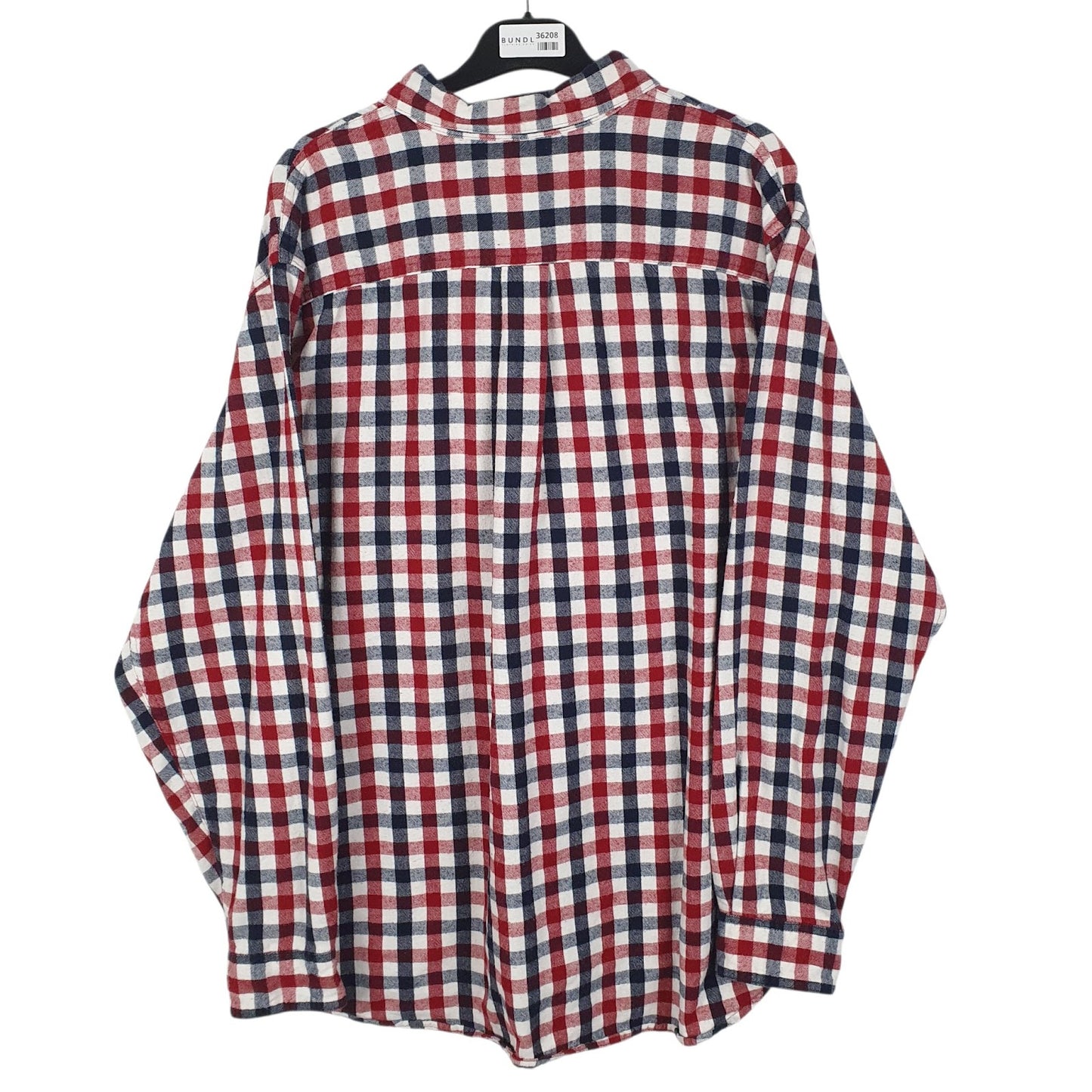 Mens Red L.L.Bean Flannel  Shirt
