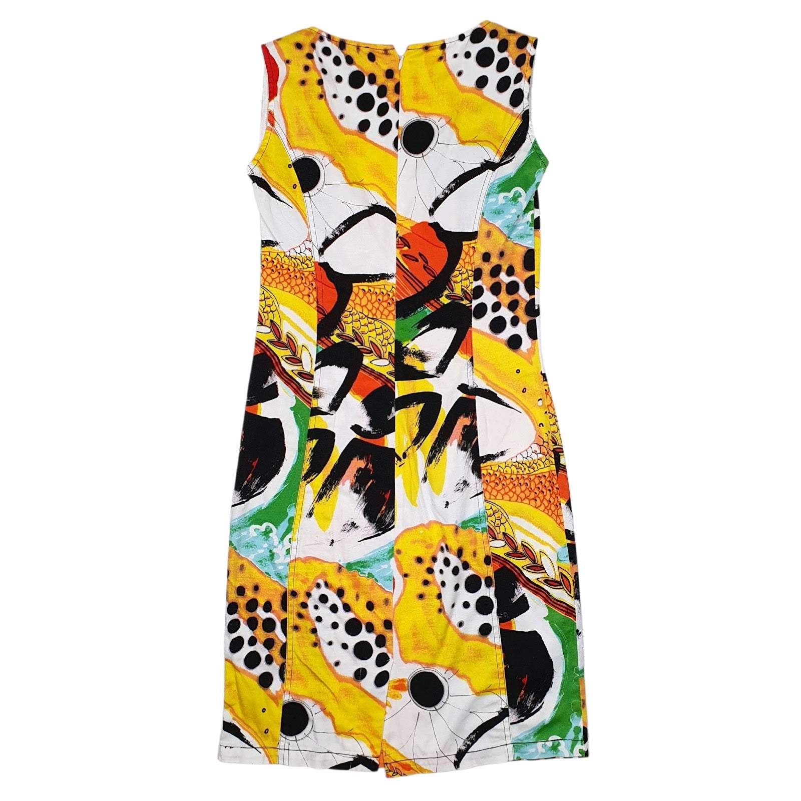 Womens Yellow Pause Cafe   Dress