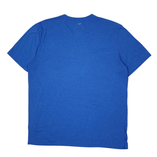 Mens Blue Adidas   T Shirt