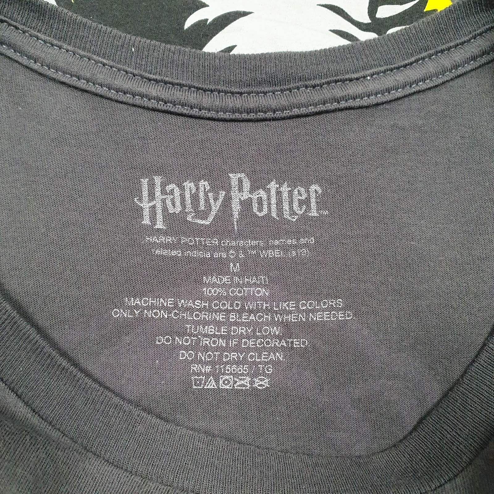 Mens Grey Harry Potter Hufflepuff  T Shirt