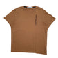 Mens Beige Calvin Klein  Short Sleeve T Shirt