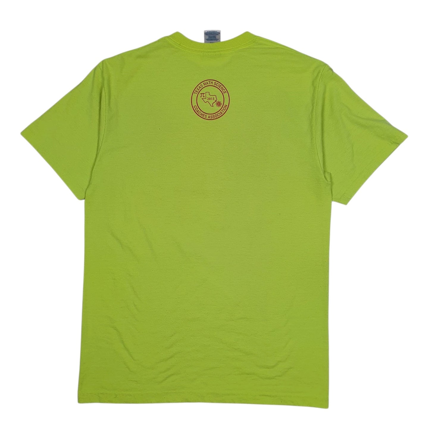 Mens Green Jerzees Texas Math Science  T Shirt