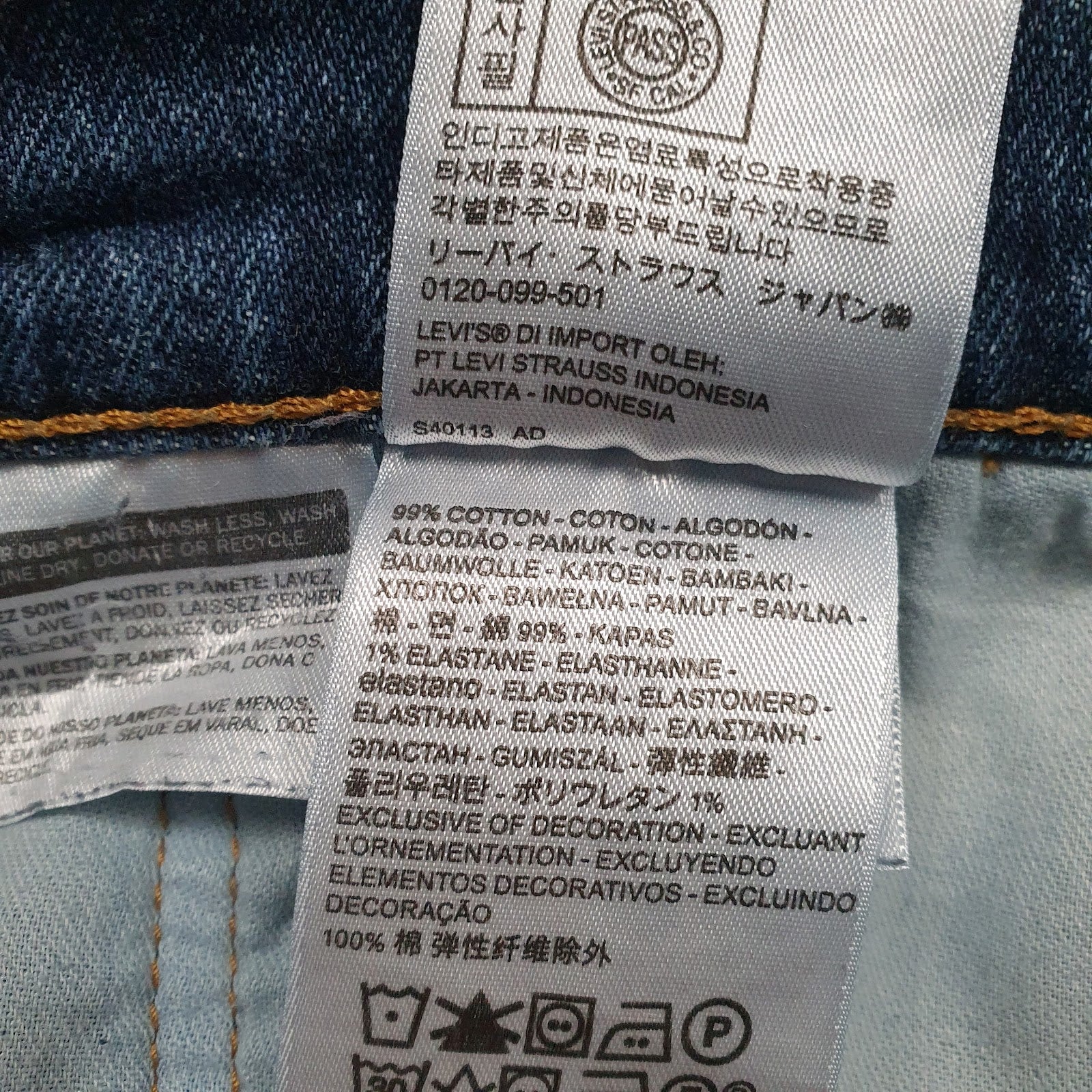 Mens Blue Levis   Jeans