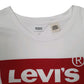 Womens White Levis   T Shirt