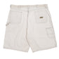 Mens Cream Wrangler  Quarter Zip Shorts
