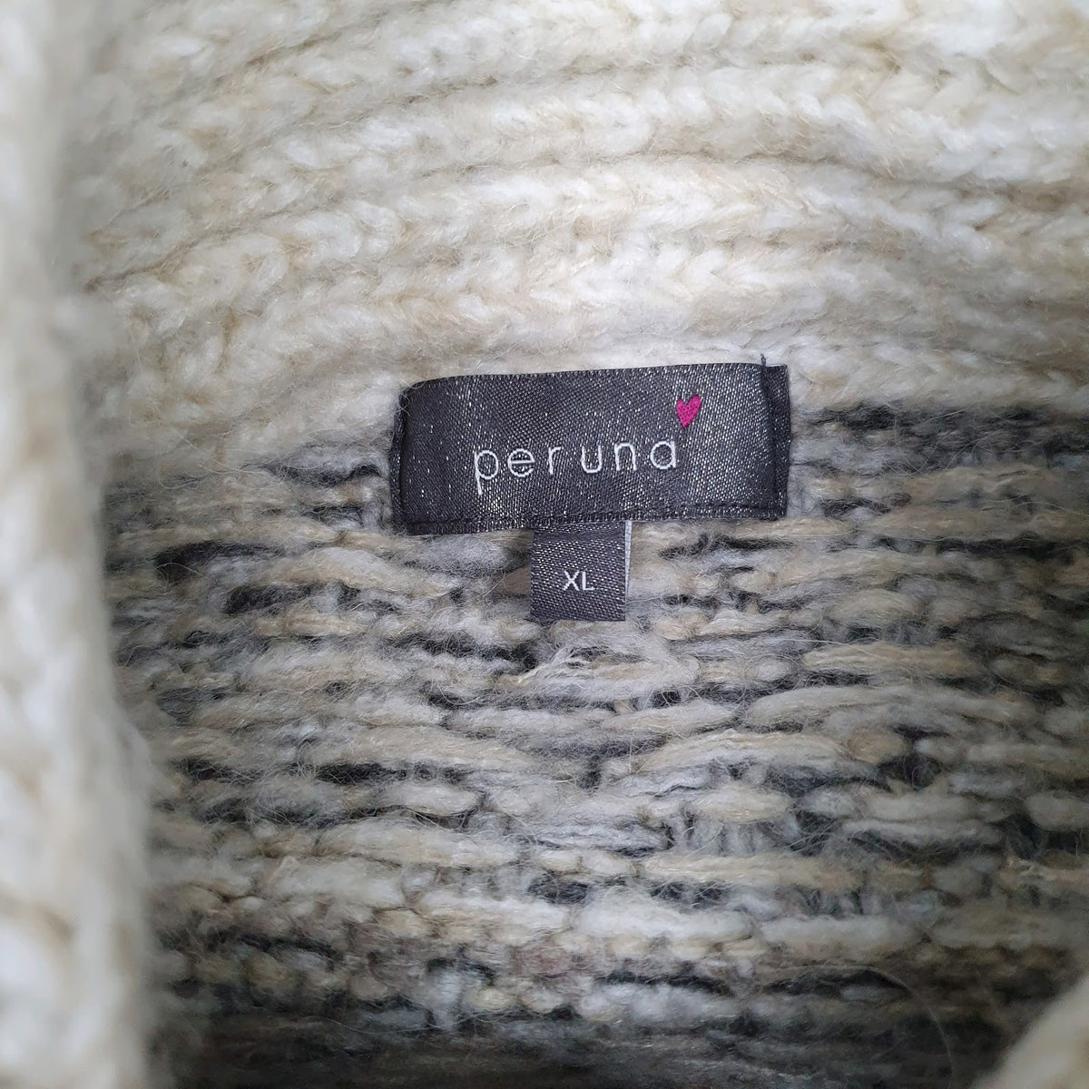 Womens Grey M&S Per Una Heavy Knit Cardigan  Coat