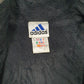 Mens Navy Adidas Vintage 90s Fleece Lined  Coat