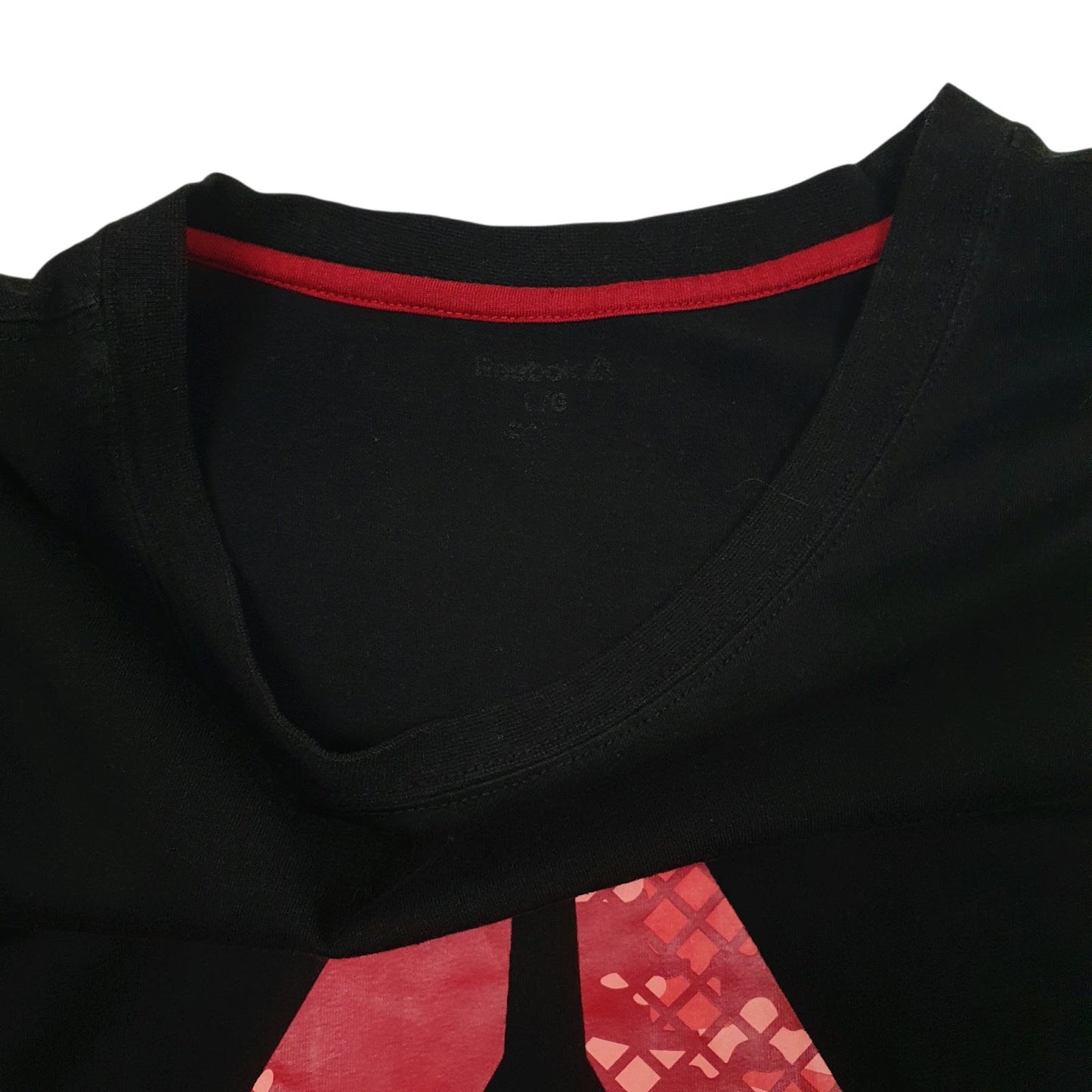 Mens Black Reebok   T Shirt