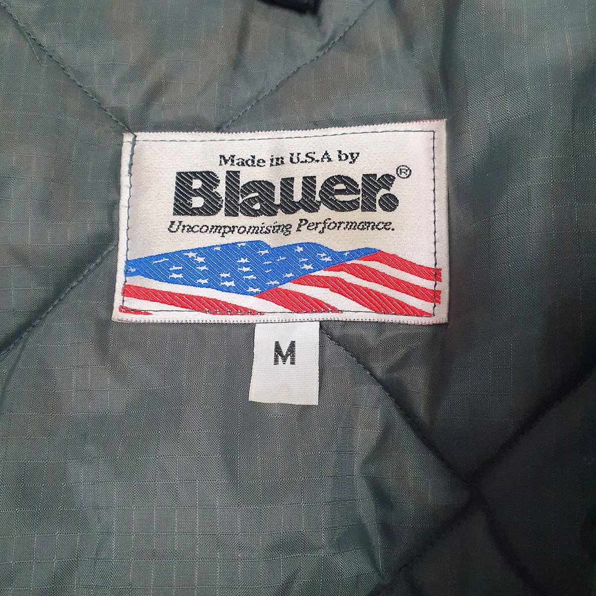 Mens Navy Blauer Vintage 90s Made In USA Windbreaker Oversized  Coat