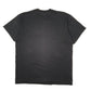 Mens Black Fruit Of The Loom Vintage 90s Single Stitch  T Shirt