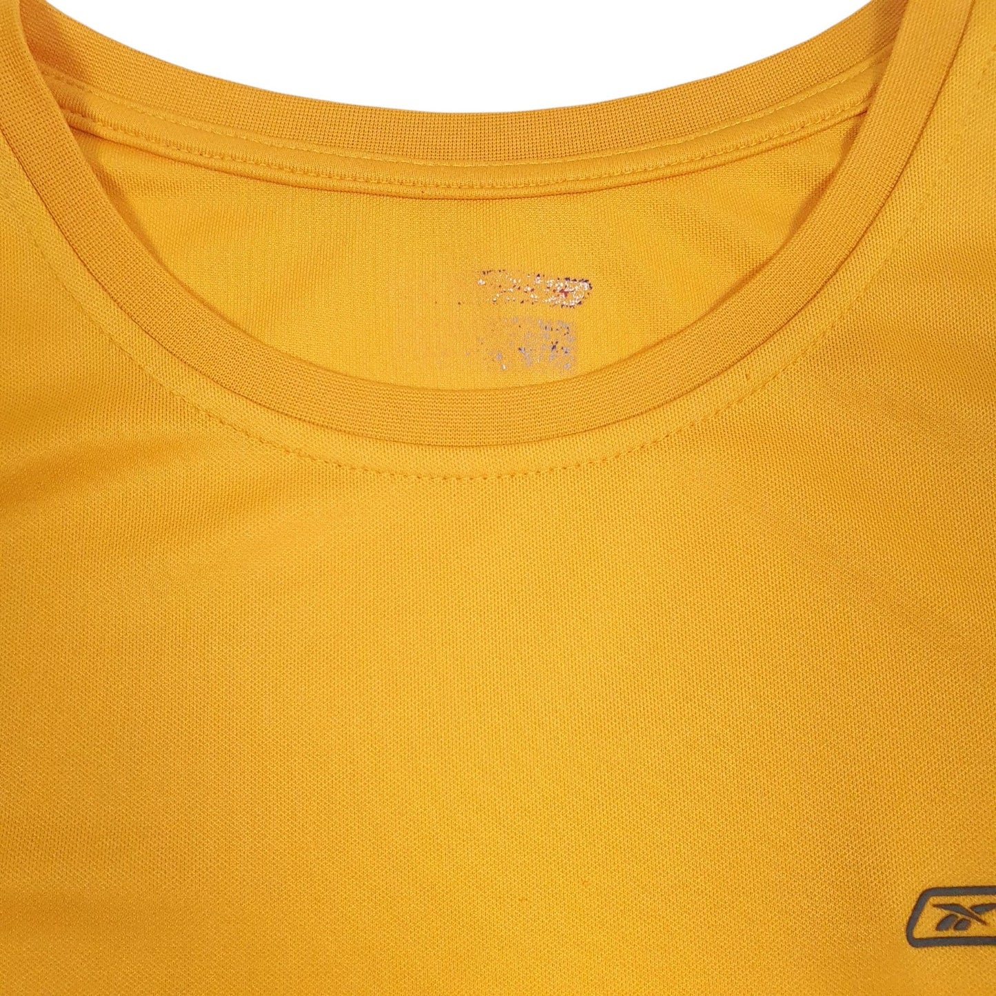 Mens Yellow Reebok   T Shirt