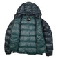 Womens Green The North Face Nuptse  Coat