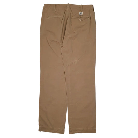 Mens Beige Ralph Lauren Polo Jeans Co  Trousers