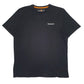 Mens Black Timberland  Short Sleeve T Shirt