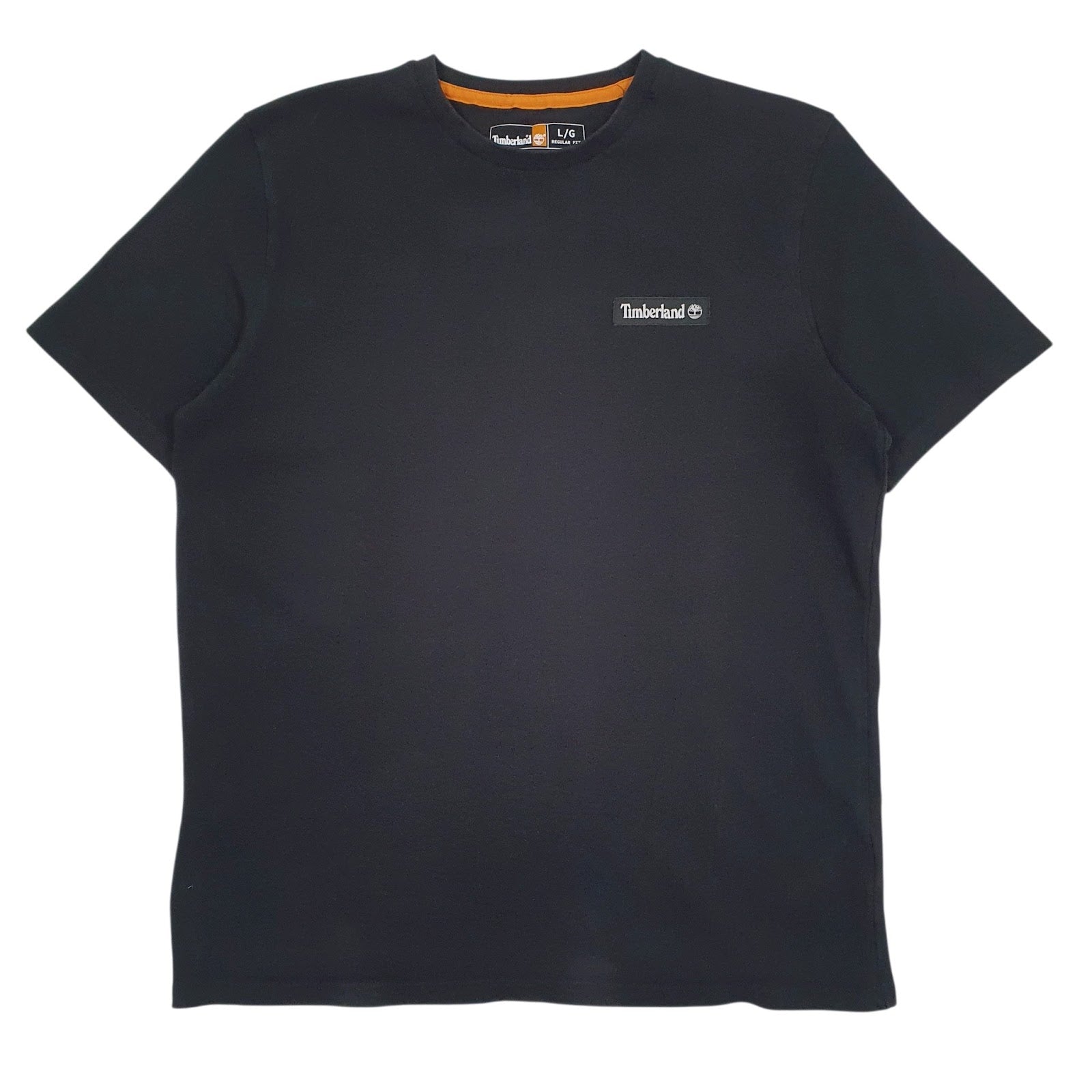 Mens Black Timberland  Short Sleeve T Shirt