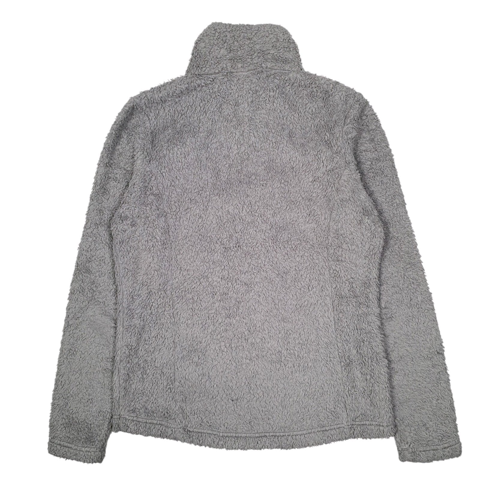 Womens Grey Patagonia Los Gatos Fluffy Quarter Zip Jumper