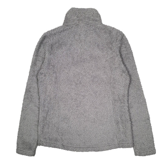 Womens Grey Patagonia Los Gatos Fluffy Quarter Zip Jumper