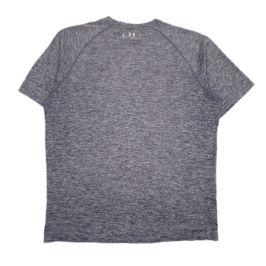 Mens Grey Under Armour  Hoodie T Shirt