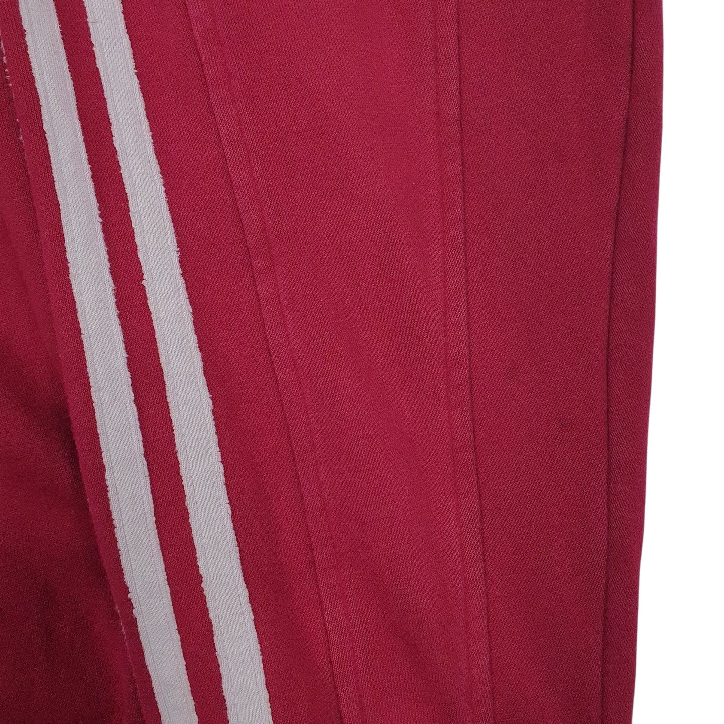 Mens Red Adidas Spellout Hoodie Jumper