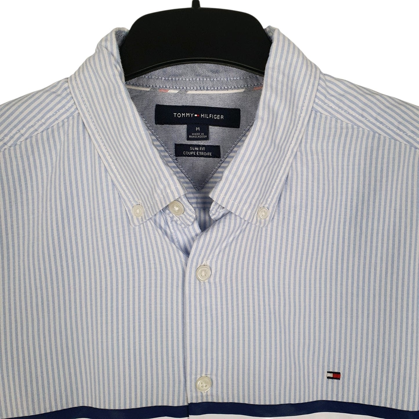 Mens Blue Tommy Hilfiger   Shirt