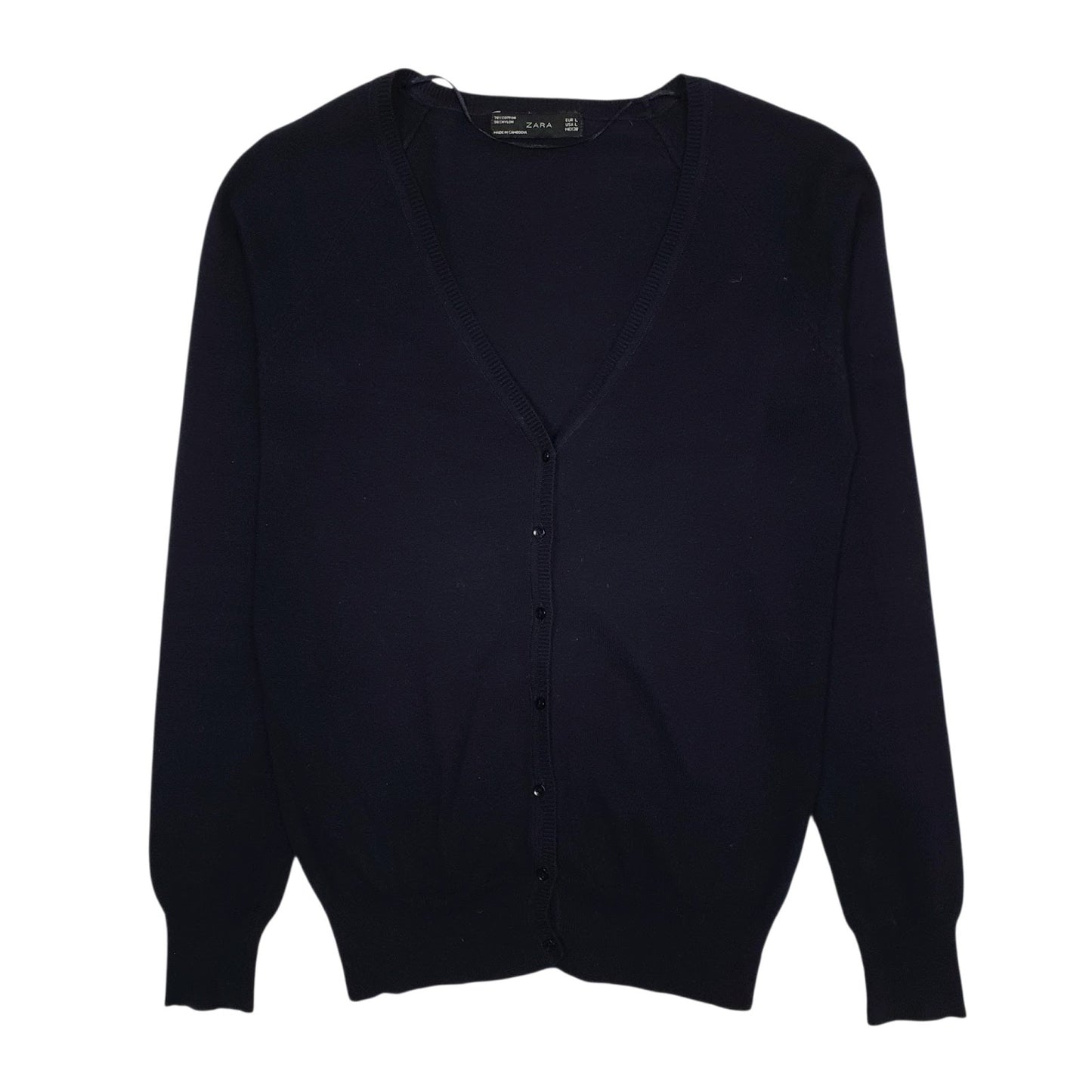 Womens Navy Zara  Cardigan Jumper