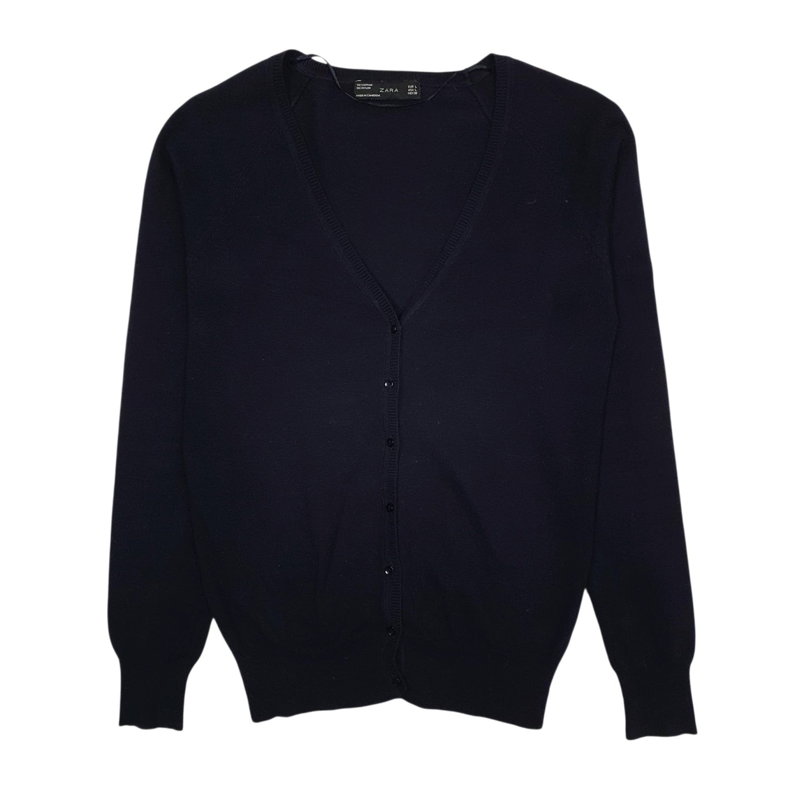 Womens Navy Zara  Cardigan Jumper
