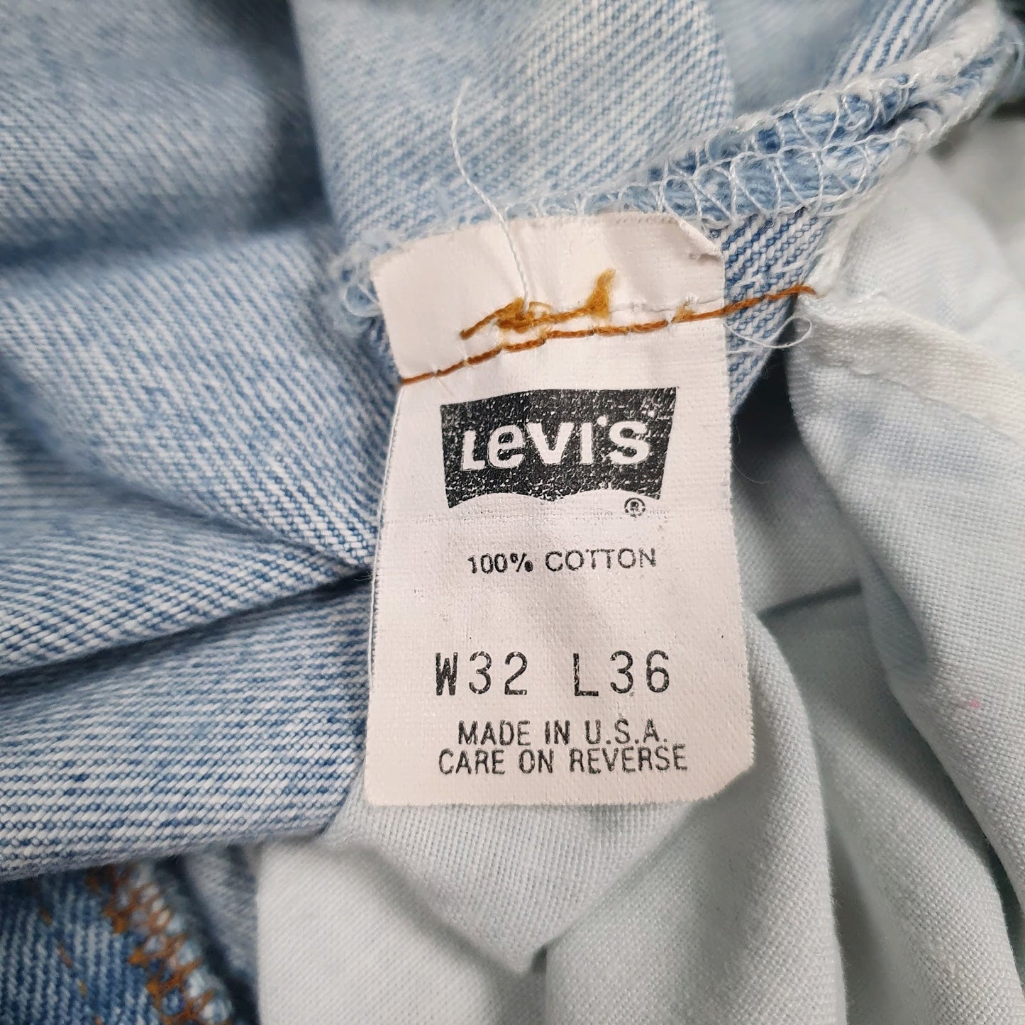 Mens Blue Levis Vintage 90s Made In USA  Jeans