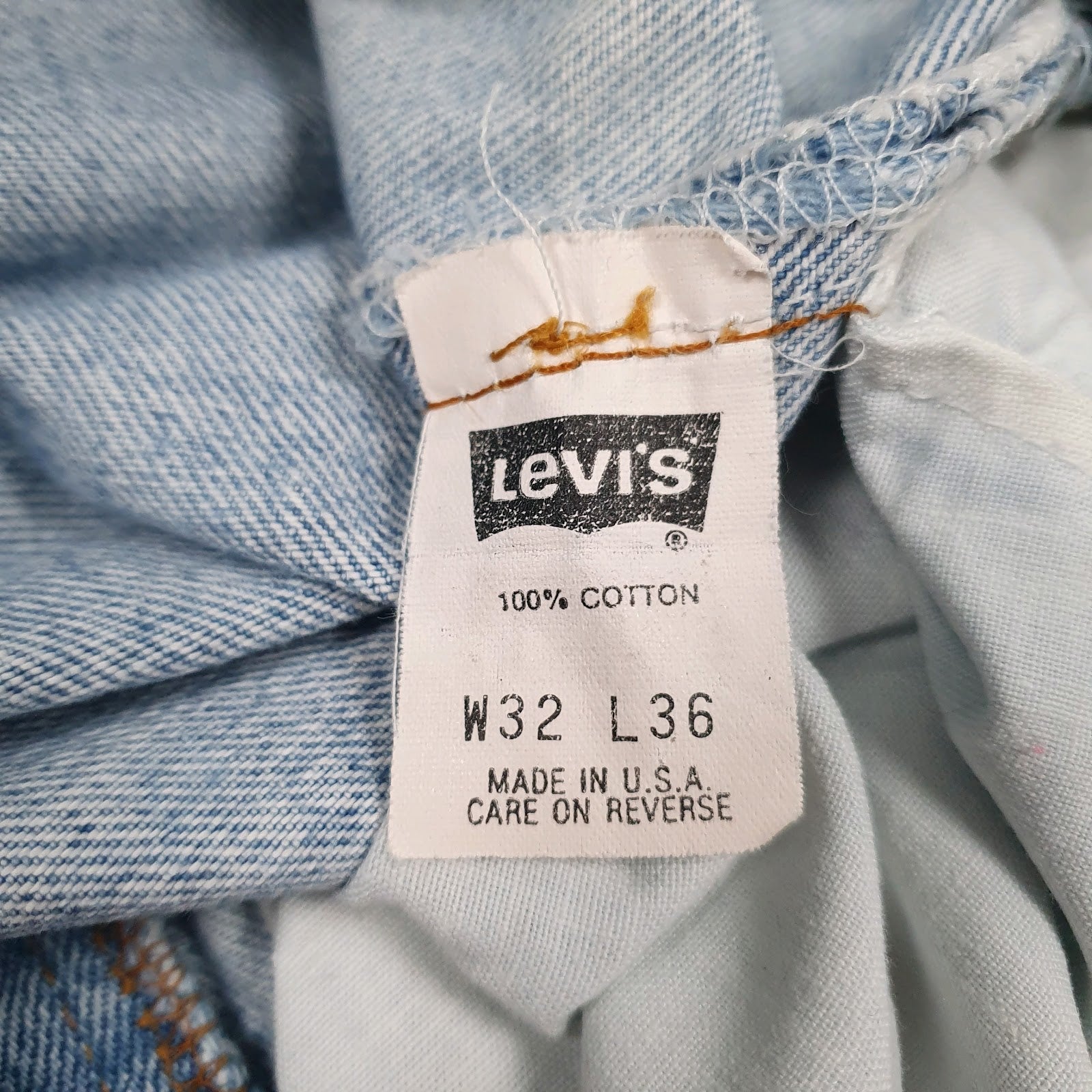 Mens Blue Levis Vintage 90s Made In USA  Jeans