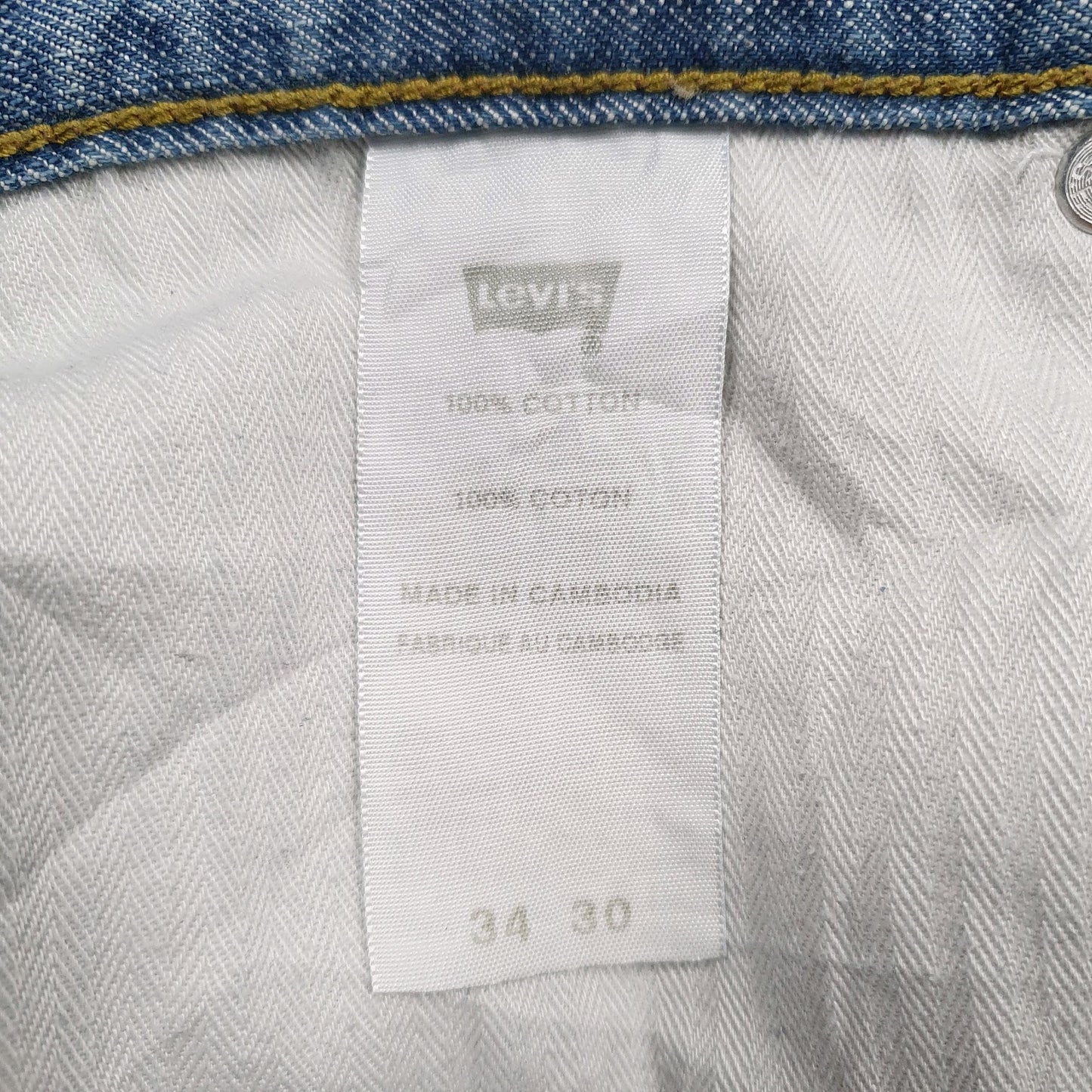 Mens Blue Levis   Jeans