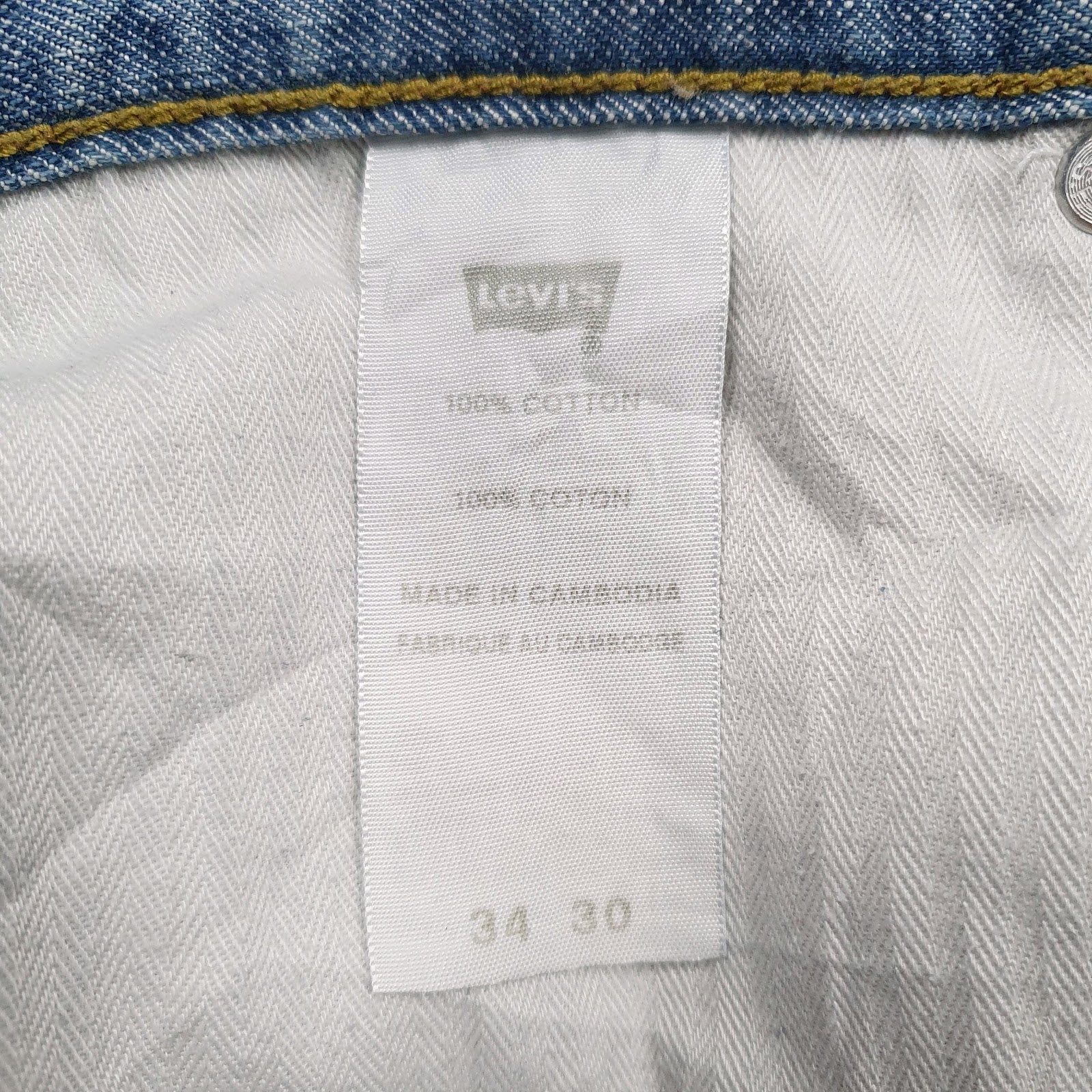 Mens Blue Levis   Jeans