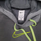 Mens Grey Nike Therma Fit Hoodie Jumper