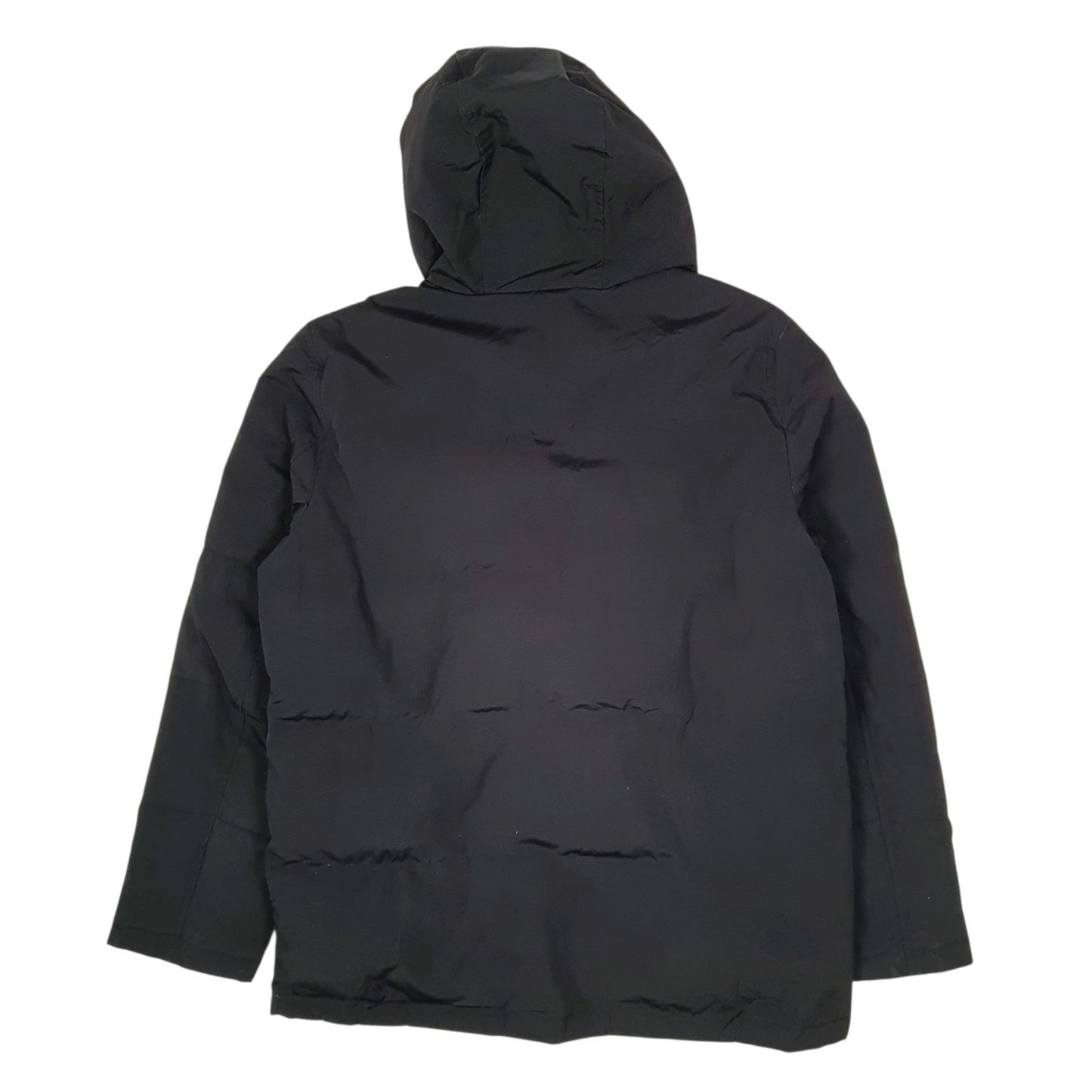 Mens Black Levis Arctic Parka  Coat