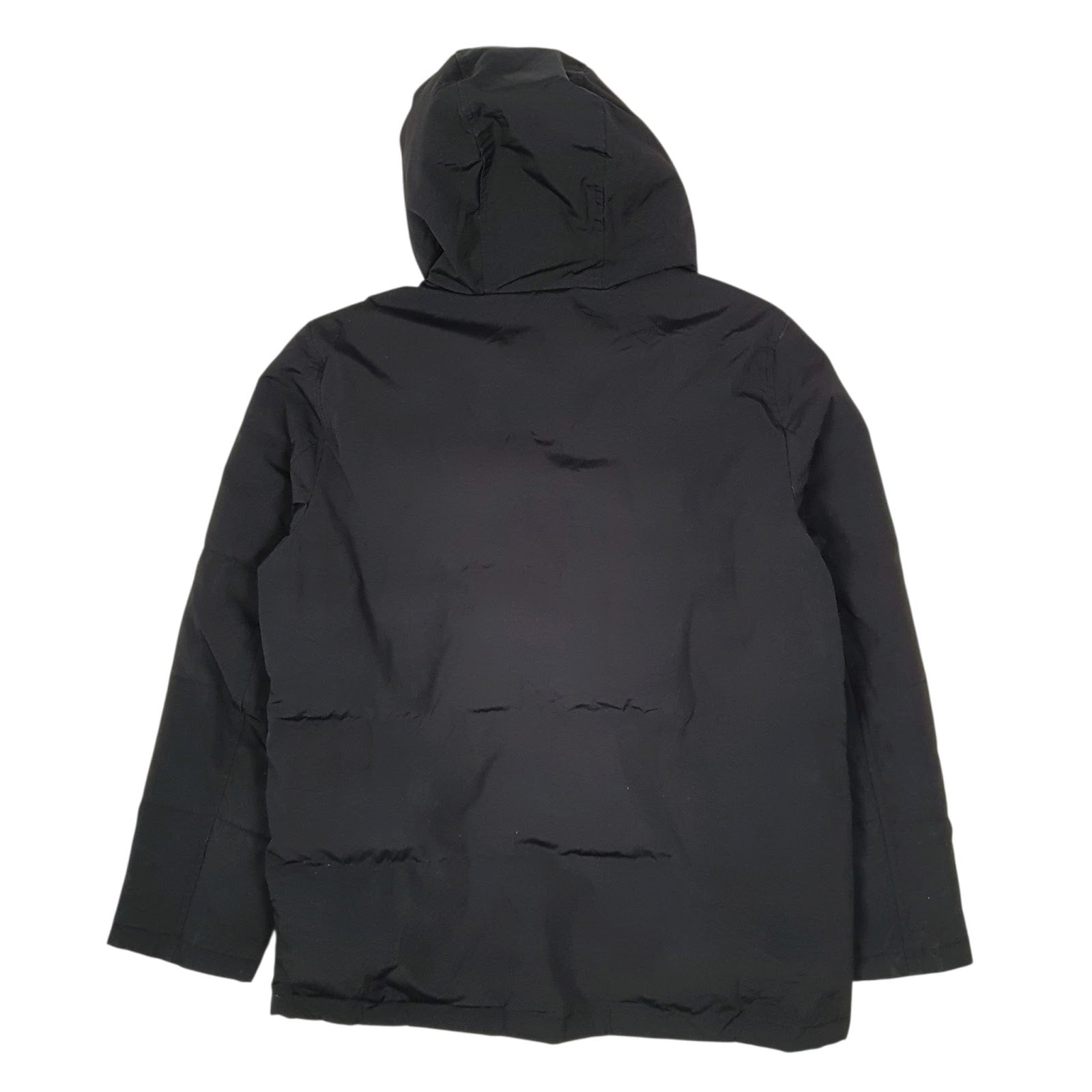 Mens Black Levis Arctic Parka  Coat