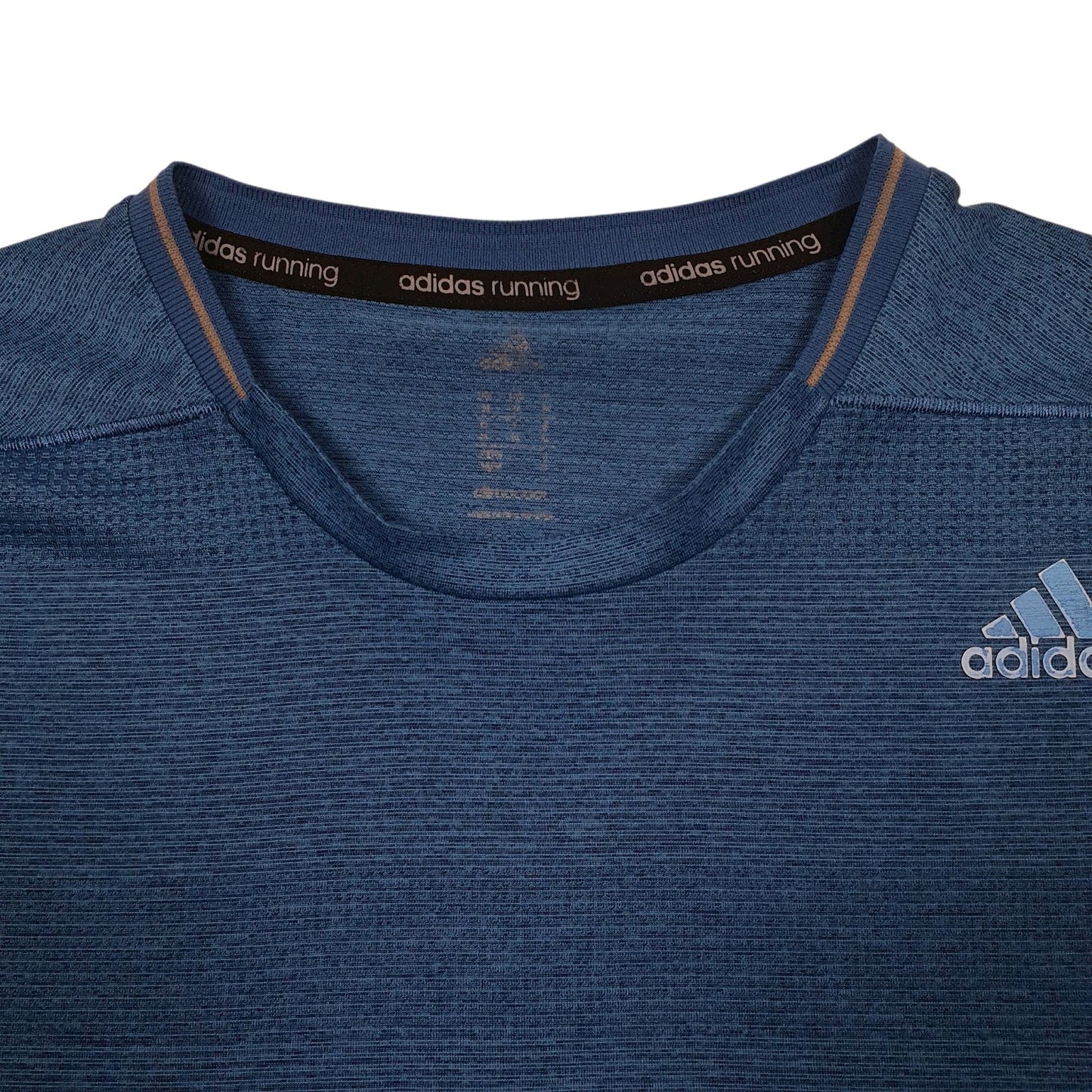 Mens Blue Adidas Running  T Shirt