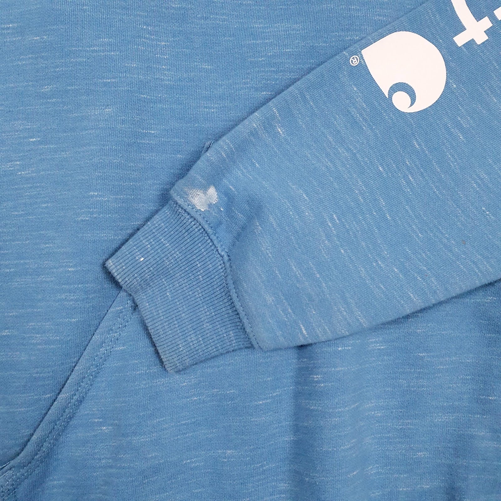 Mens Blue Carhartt  Hoodie Jumper