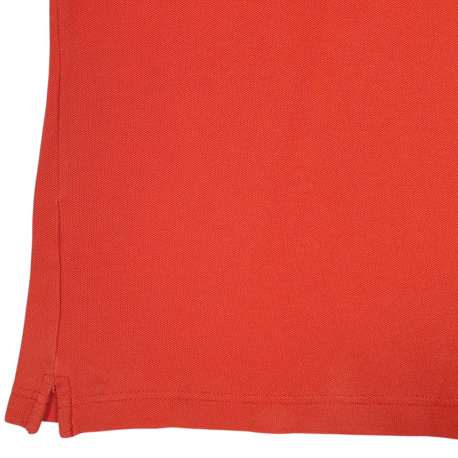 Mens Orange Fila   Polo Shirt