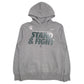 Mens Grey Nike 2014 Rose Bowl Game Champions Hoodie Jumper