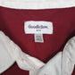Mens Red Good Fellow Rugby Crewneck Polo Shirt