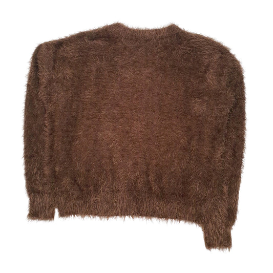 Womens Brown Sonny Label Fluffy Crewneck Jumper