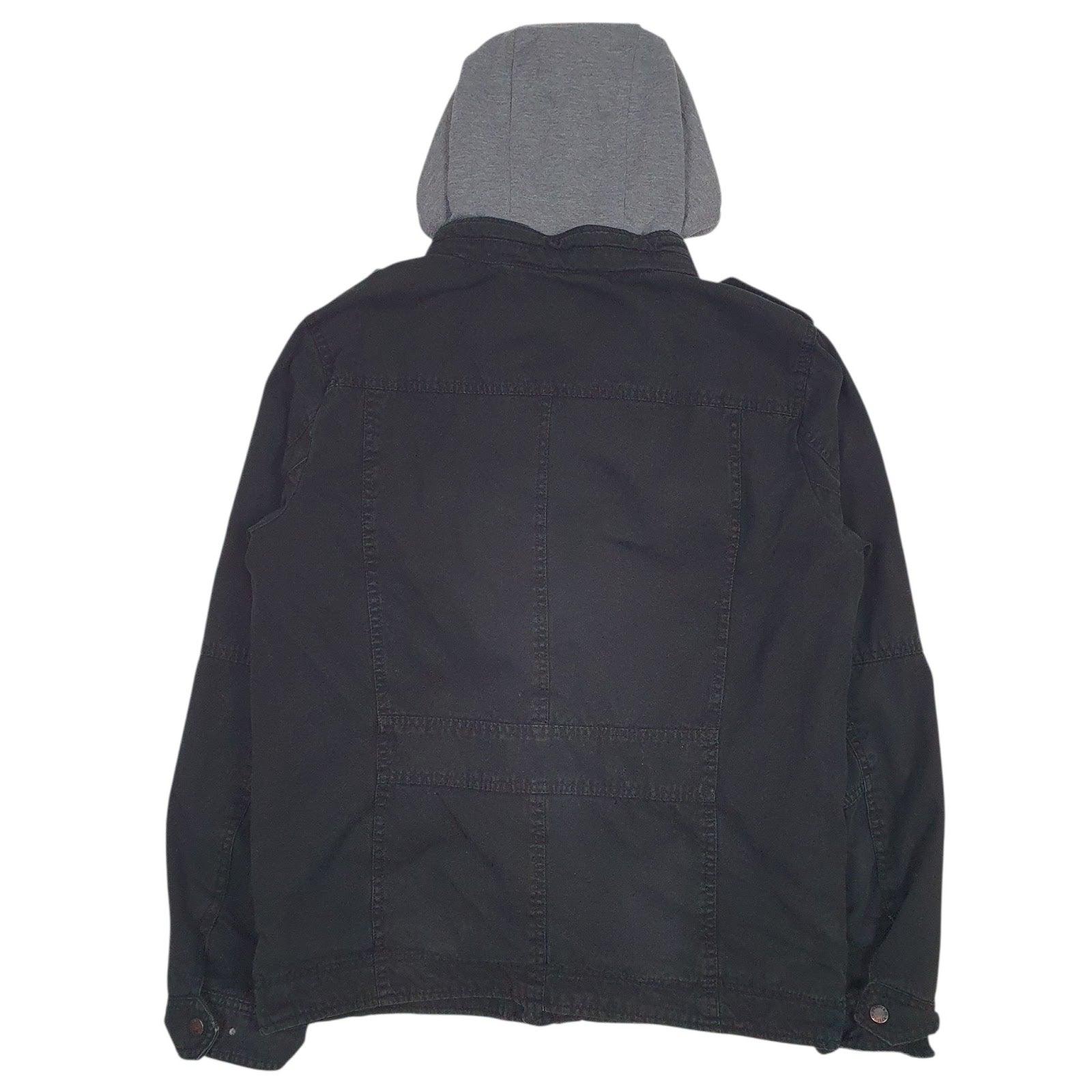 Mens Black Levis Sherpa Lined  Coat