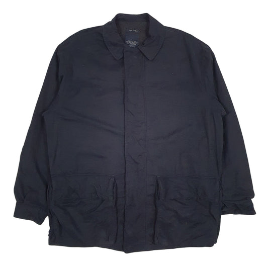 Mens Navy Nautica   Coat