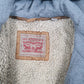 Mens Brown Levis Sherpa Lined  Coat
