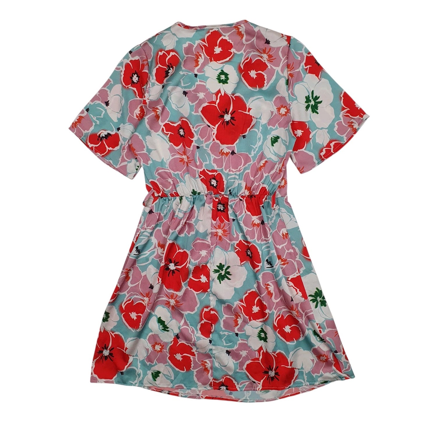 Womens Red Alesya Skater Summer  Dress