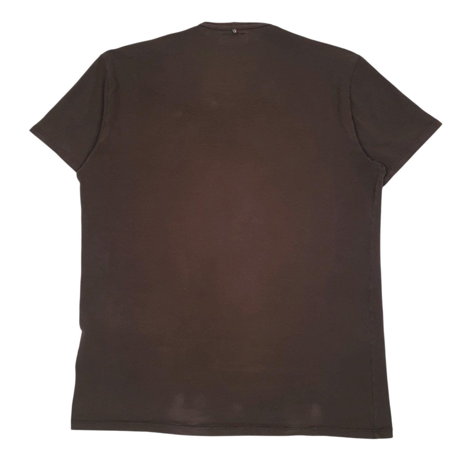 Mens Brown Armani   T Shirt