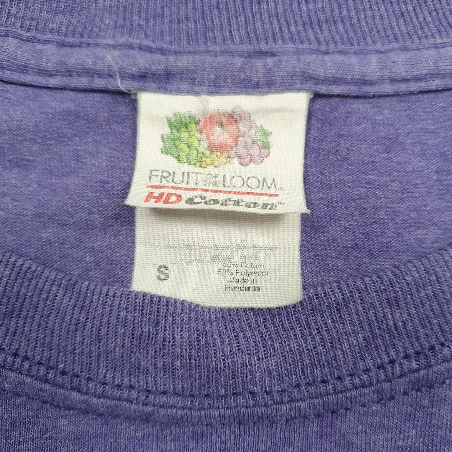 Mens Purple Fruit Of The Loom Eastern Iowa Championships  T Shirt