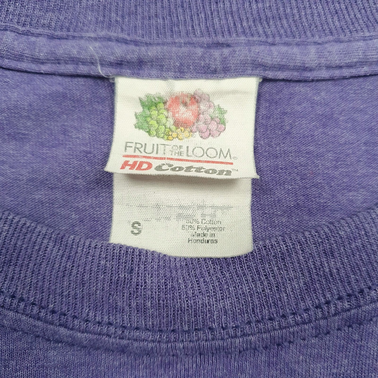 Mens Purple Fruit Of The Loom Eastern Iowa Championships  T Shirt