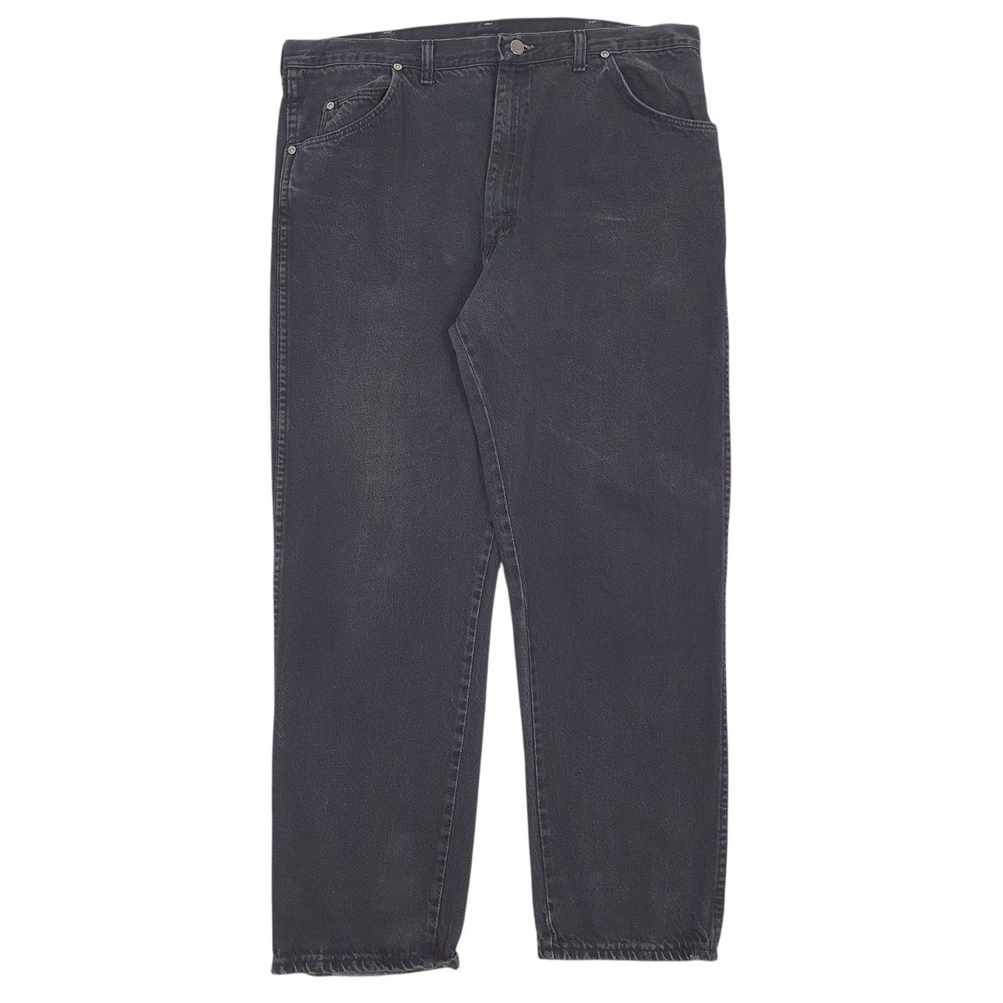 Mens Black Wrangler  Casual JeansW38 L30