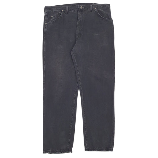 Mens Black Wrangler  Casual JeansW38 L30